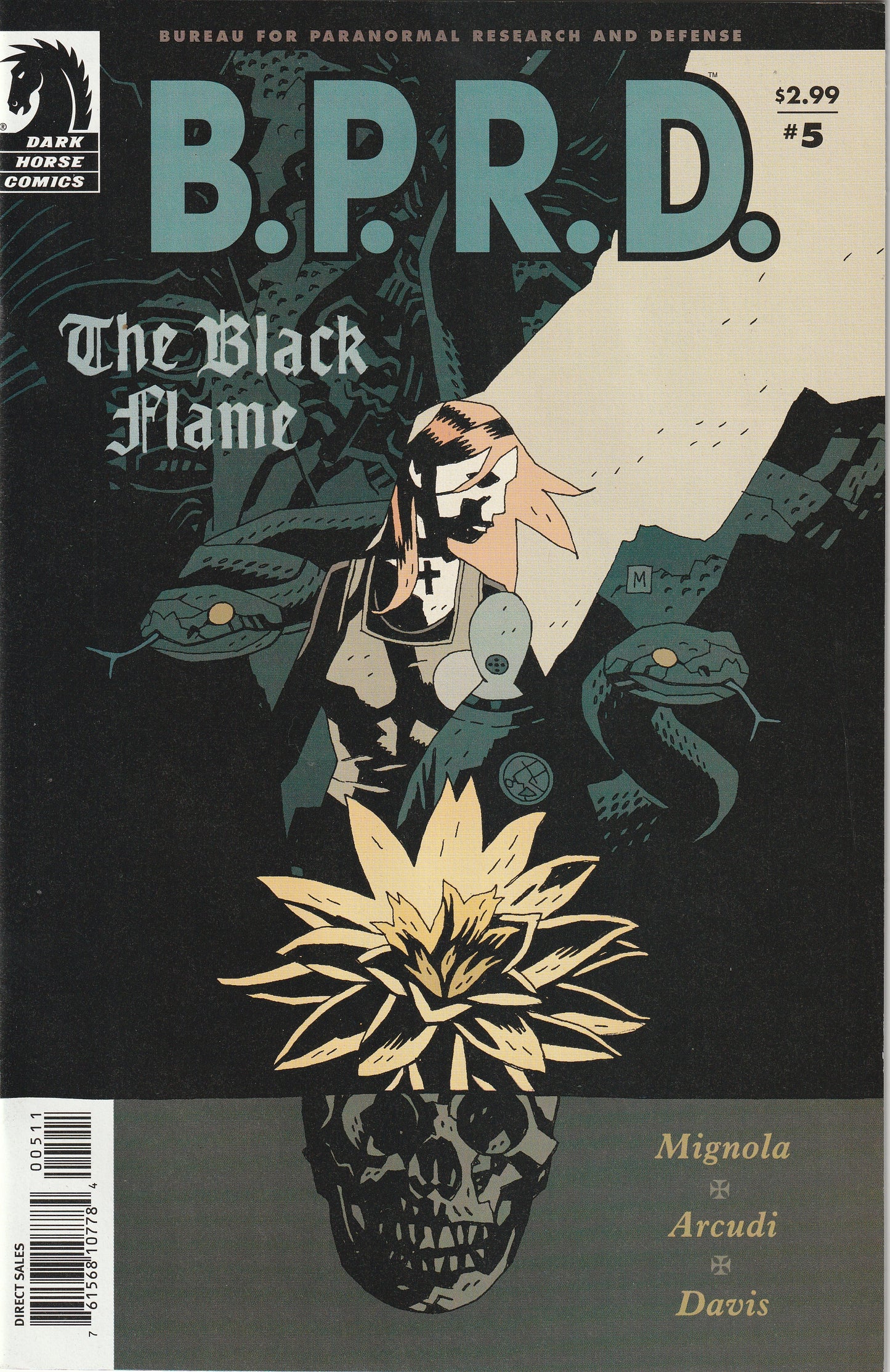 B.P.R.D. The Black Flame (2005-2006) - 6 issue mini series