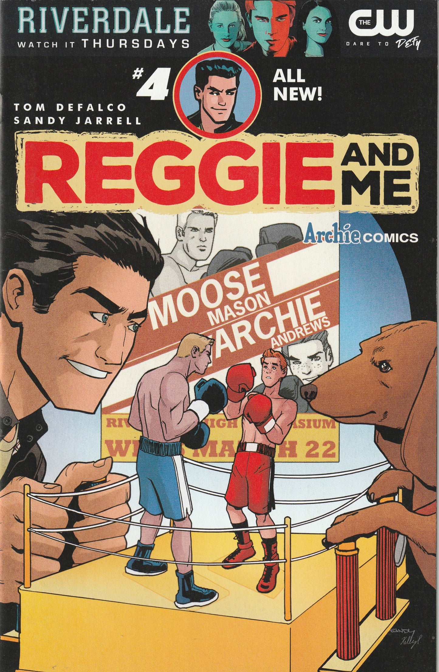 Reggie and Me #4 (2017) - Cover A Sandy Jarrell Cover