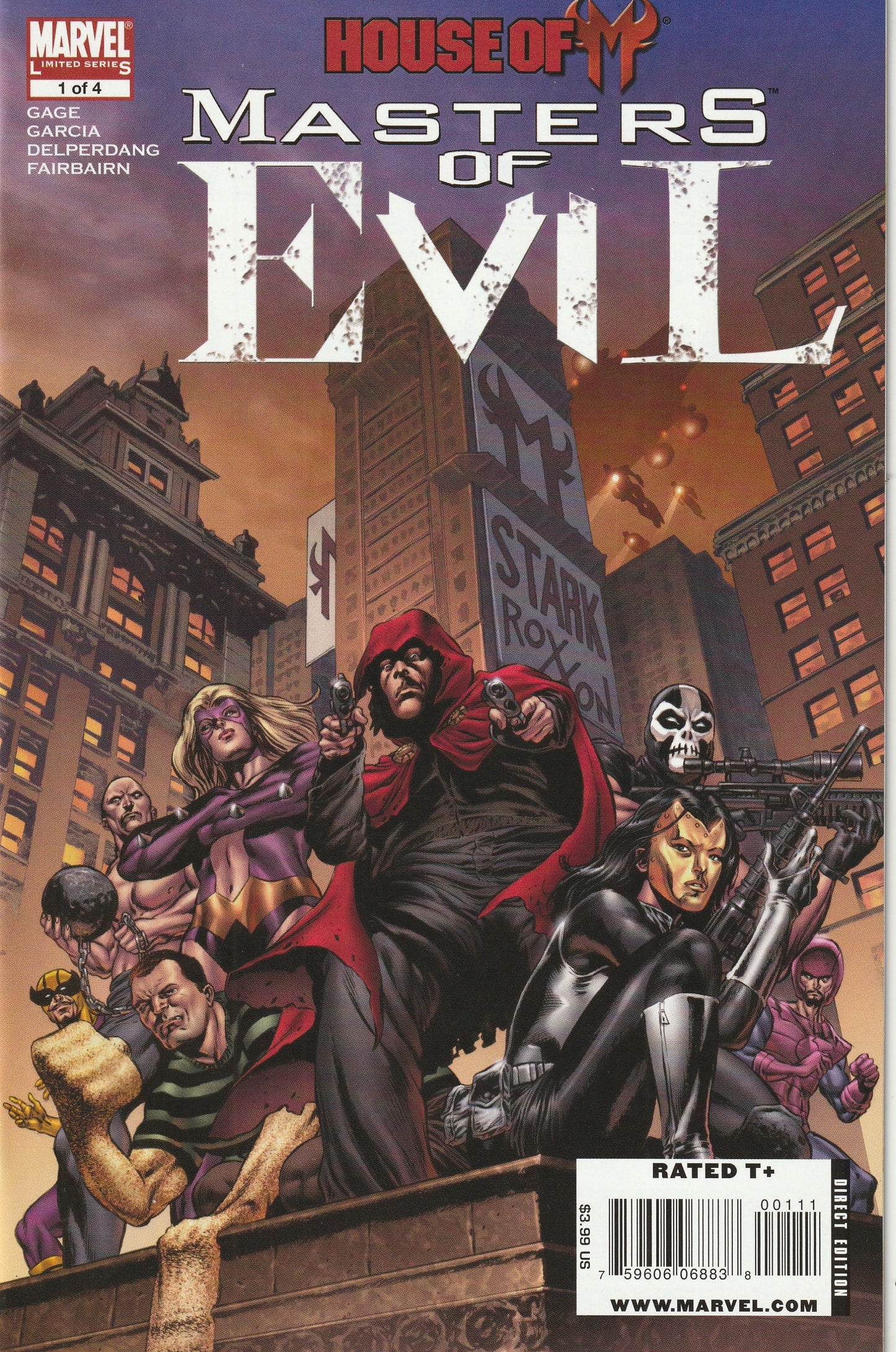 House of M: Masters of Evil (2009-2010) - 4 issue mini series