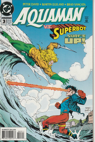 Aquaman #3 (Vol 5, 1994) - Superboy Apperance