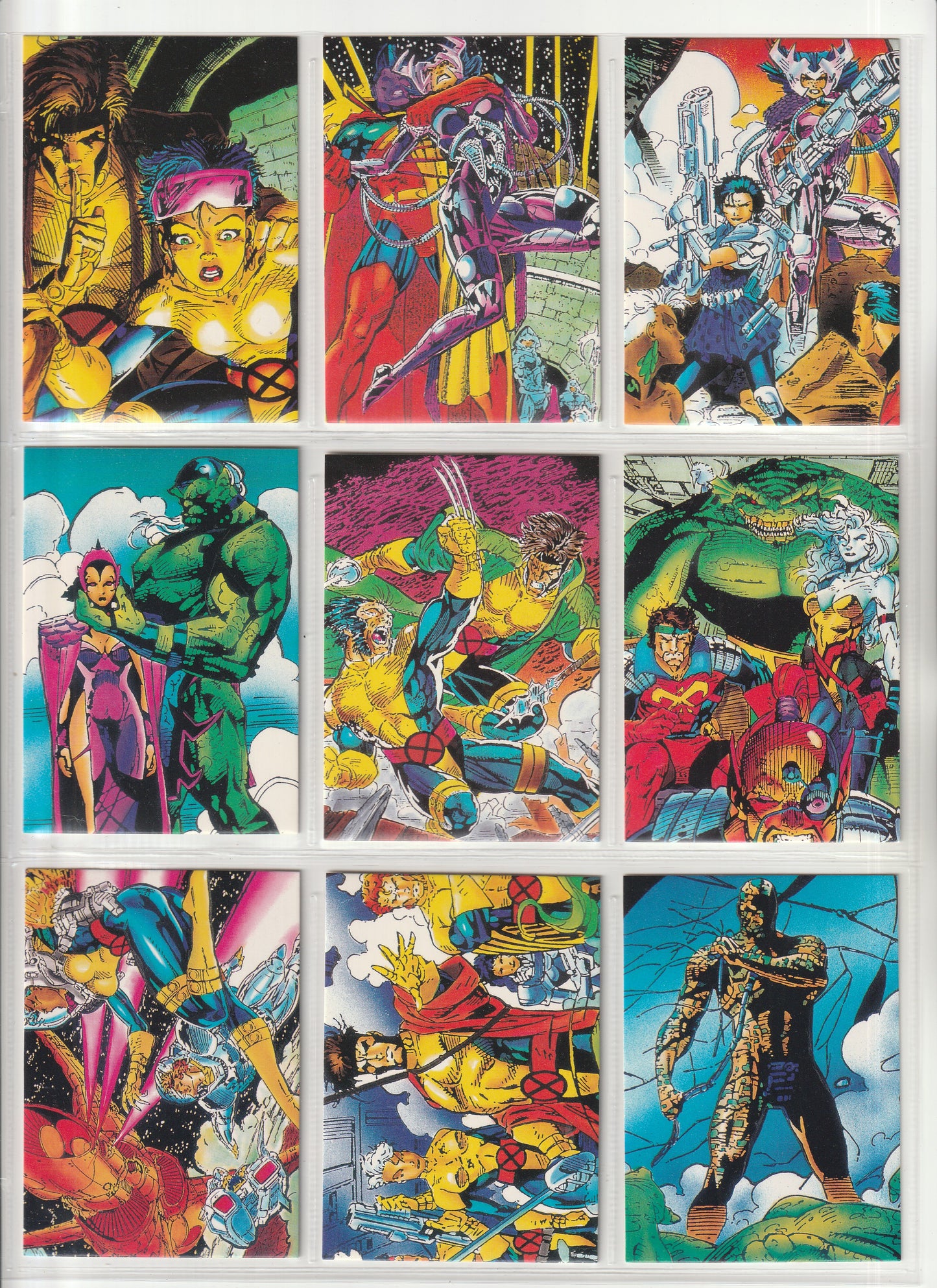 1991 Comic Images X-Men - Complete base set