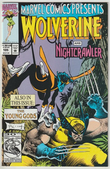 Marvel Comics Presents #105 (1992) - Wolverine, Nightcrawler, Ghost Rider, Dr. Strange