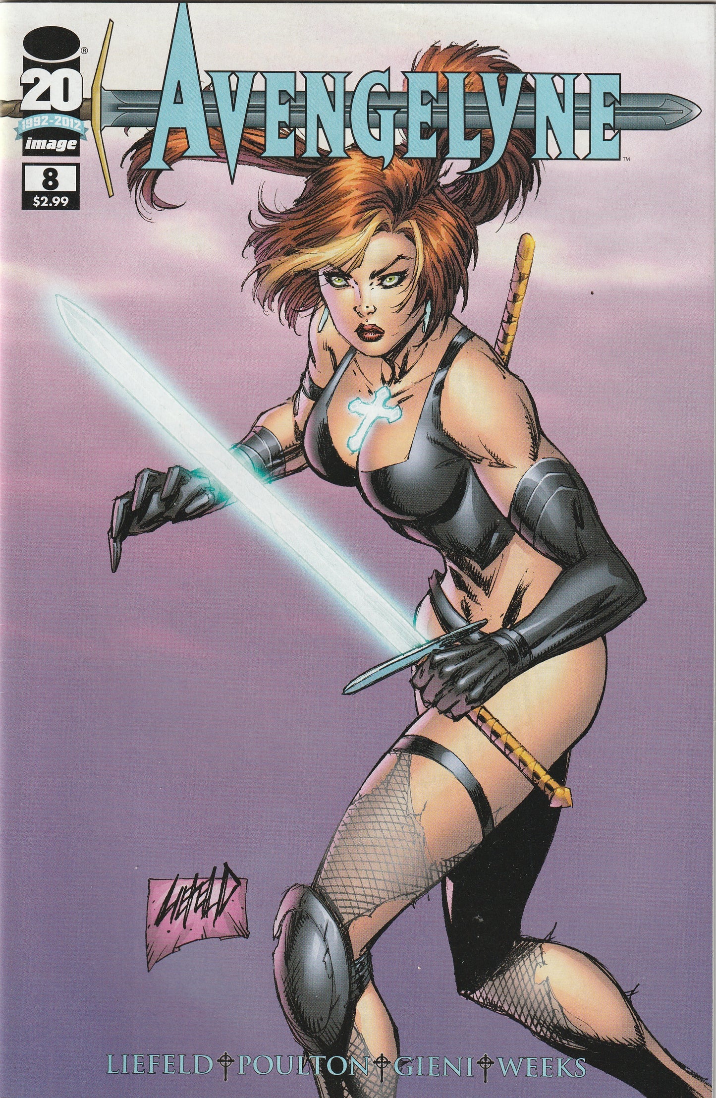 Avengelyne #8 (2012) - Cover A Rob Liefeld