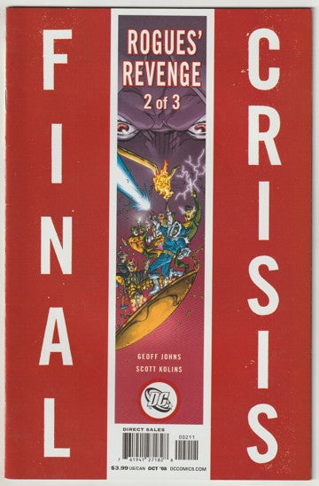 Final Crisis: Rogues' Revenge (2008) - Complete 3 issue mini-series - Geoff Johns
