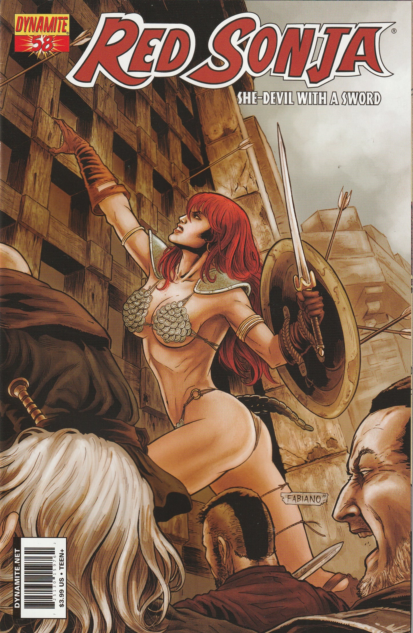 Red Sonja #58 (2011) - Fabiano Neves Cover