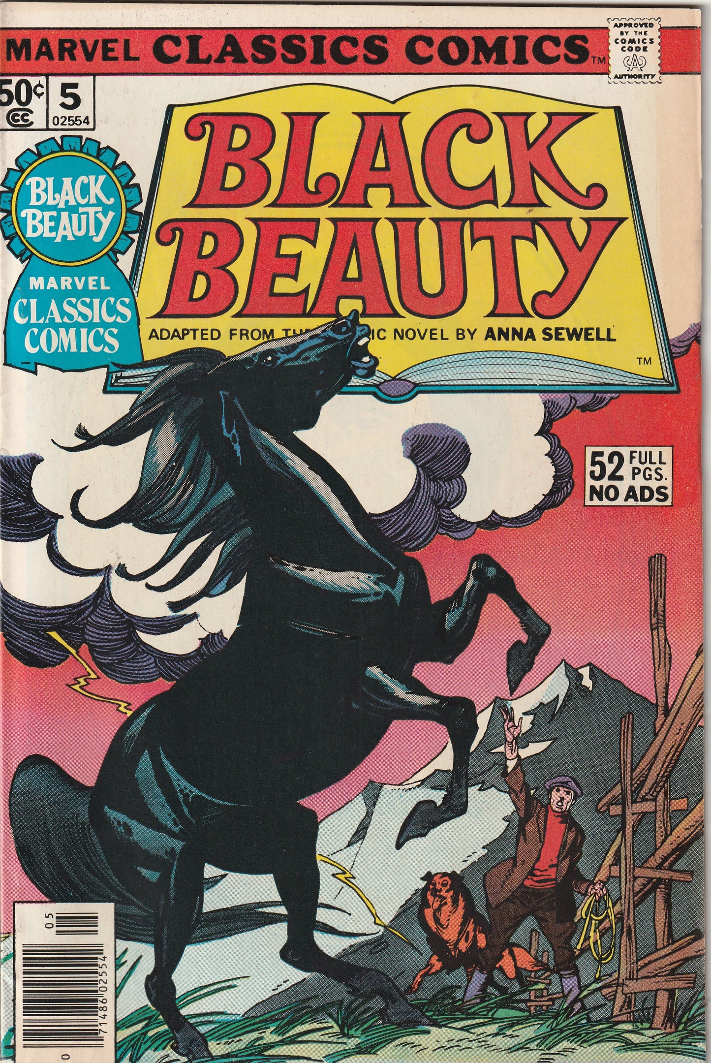 Marvel Classics Comics #5 (1976) - Black Beauty