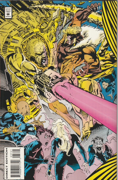 X-Men #37 (1994) - Holo-foil cover,  1st Appearance of Paige Guthrie as Husk