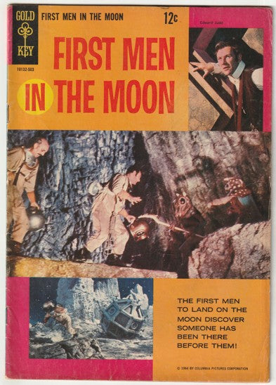 First Men in the Moon #10132-503 (1964) - Photo cover, Fred Fredericks art