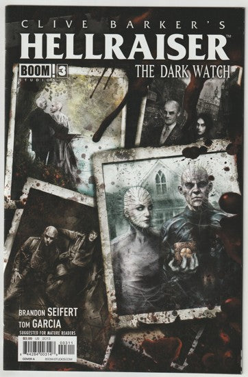 Clive Barker's Hellraiser: The Dark Watch #3 (2013) - Cover A Nick Percival