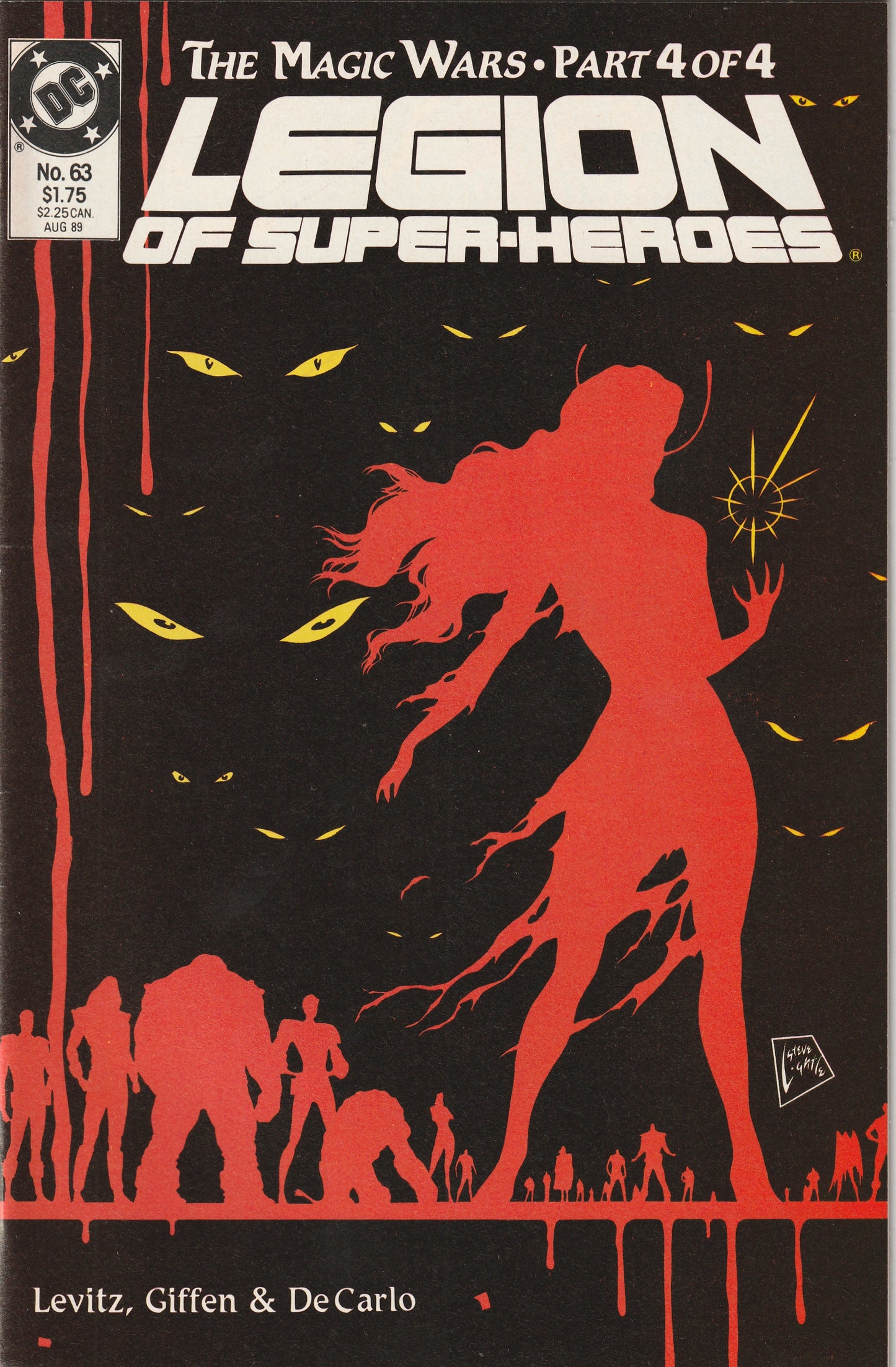 Legion of Super-Heroes #63 (1989)