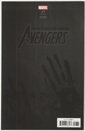 Avengers #37 (LGY #737) (2020) - Javier Rodriguez Where Avengers Dwell Horror Variant Cover