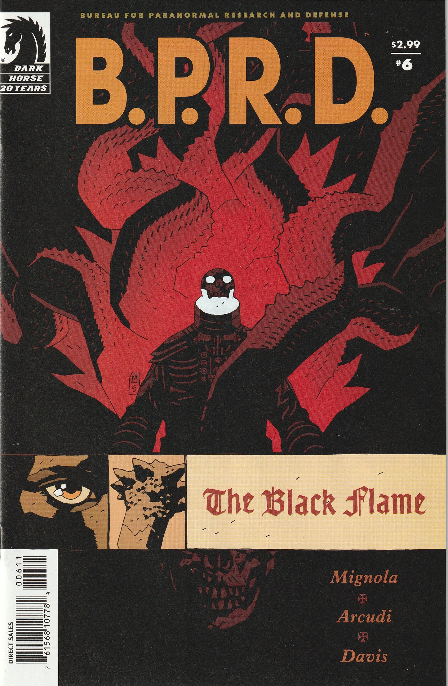 B.P.R.D. The Black Flame (2005-2006) - 6 issue mini series