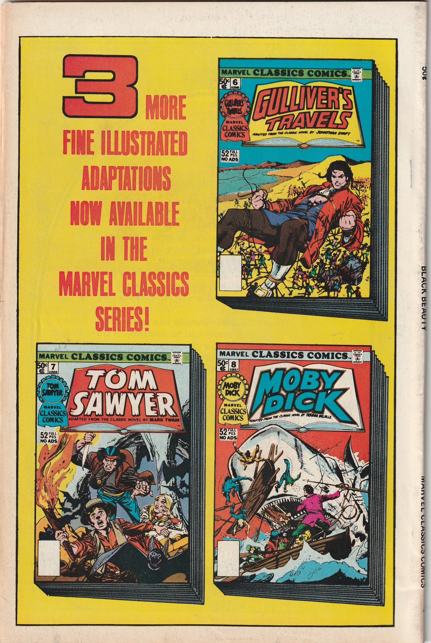 Marvel Classics Comics #5 (1976) - Black Beauty