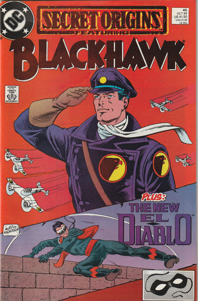 Secret Origins #45 (1989) - Blackhawk