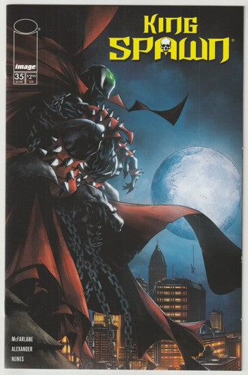 King Spawn #35 (2024) - Kevin Keane Cover