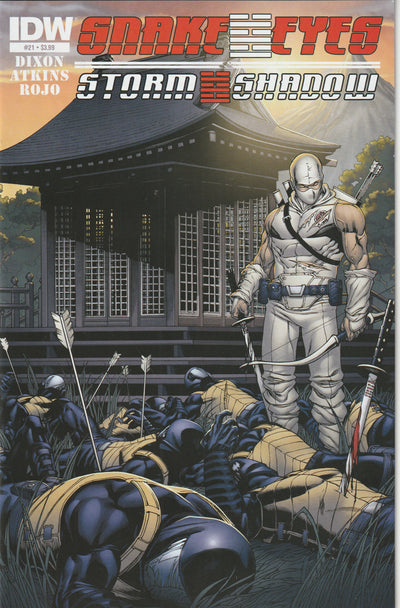 G.I. Joe: Snake Eyes and Storm Shadow #21 (2013) - Cover A by Robert Atkins