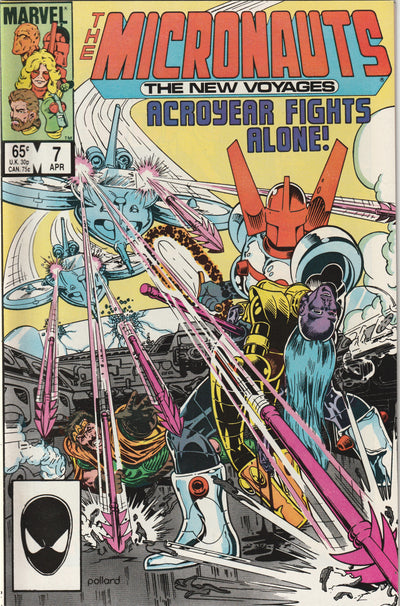 Micronauts The New Voyages #7 (1985)