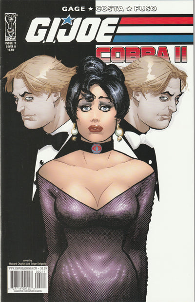 G.I. Joe: Cobra II #2 (2010) - Cover by Howard Chaykin and Edgar Delgado