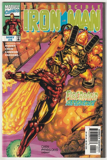 Iron Man #4 (1998) - Kurt Busiek