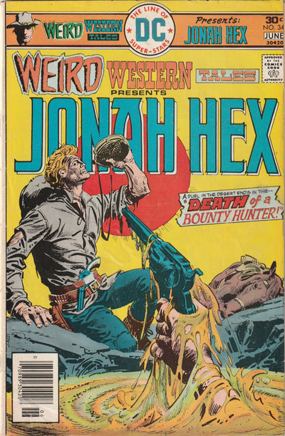 Weird Western Tales #34 (1976) - Presents Jonah Hex