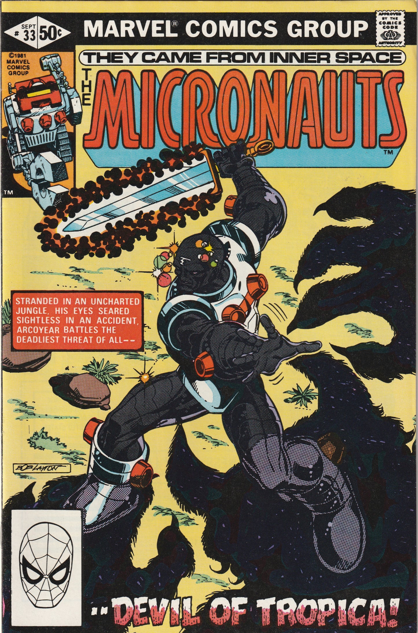 Micronauts #34 (1981)