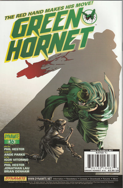 Green Hornet #15 (2011) - Cover by Alex Ross