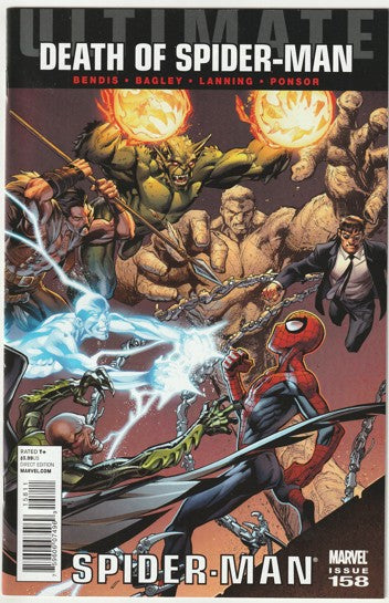 Ultimate Spider-Man #158 (2011) - Death of Spider-Man Prelude