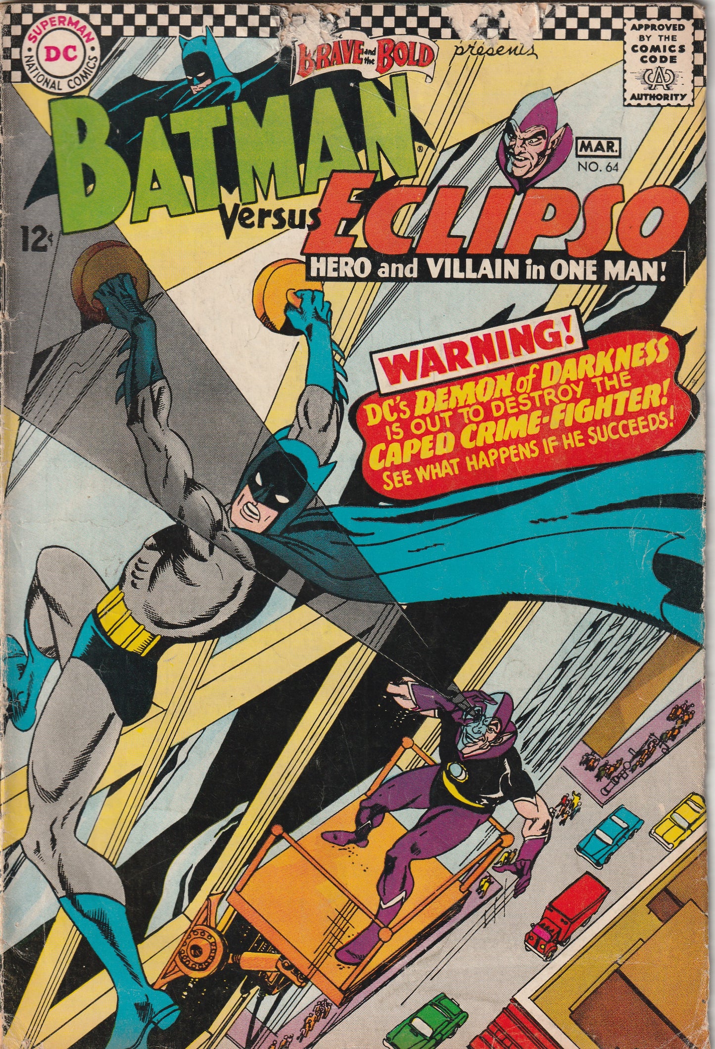 Brave and the Bold #64 (1966) - Batman vs Eclipso