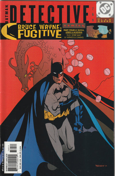 Detective Comics #769 (2002) - Greg Rucka, Bruce Wayne Fugitive, Part 4