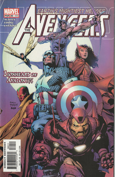 Avengers (Vol 3) #80/495 (2004) - 1st Appearance of Captain Britain, Kelsey Leigh