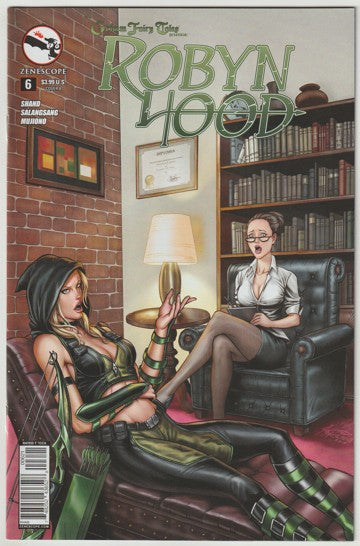 Grimm Fairy Tales Presents: Robyn Hood #6 (2015) - Cover B Alfredo Reyes & Victor Bartlett