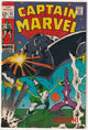 Captain Marvel #11 (1969) - 1st App. Zo, New Captain Marvel Powers, Barry Windsor-Smith Classic Cover