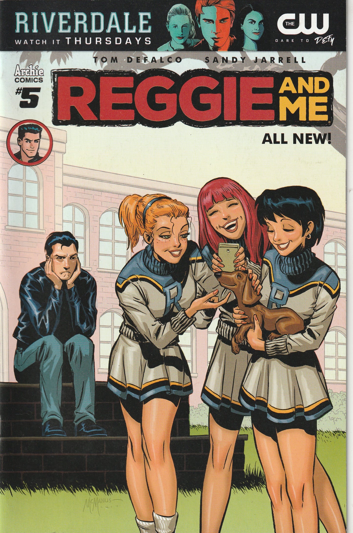 Reggie and Me #5 (2017) - Cover B Shawn McManus Variant Cover