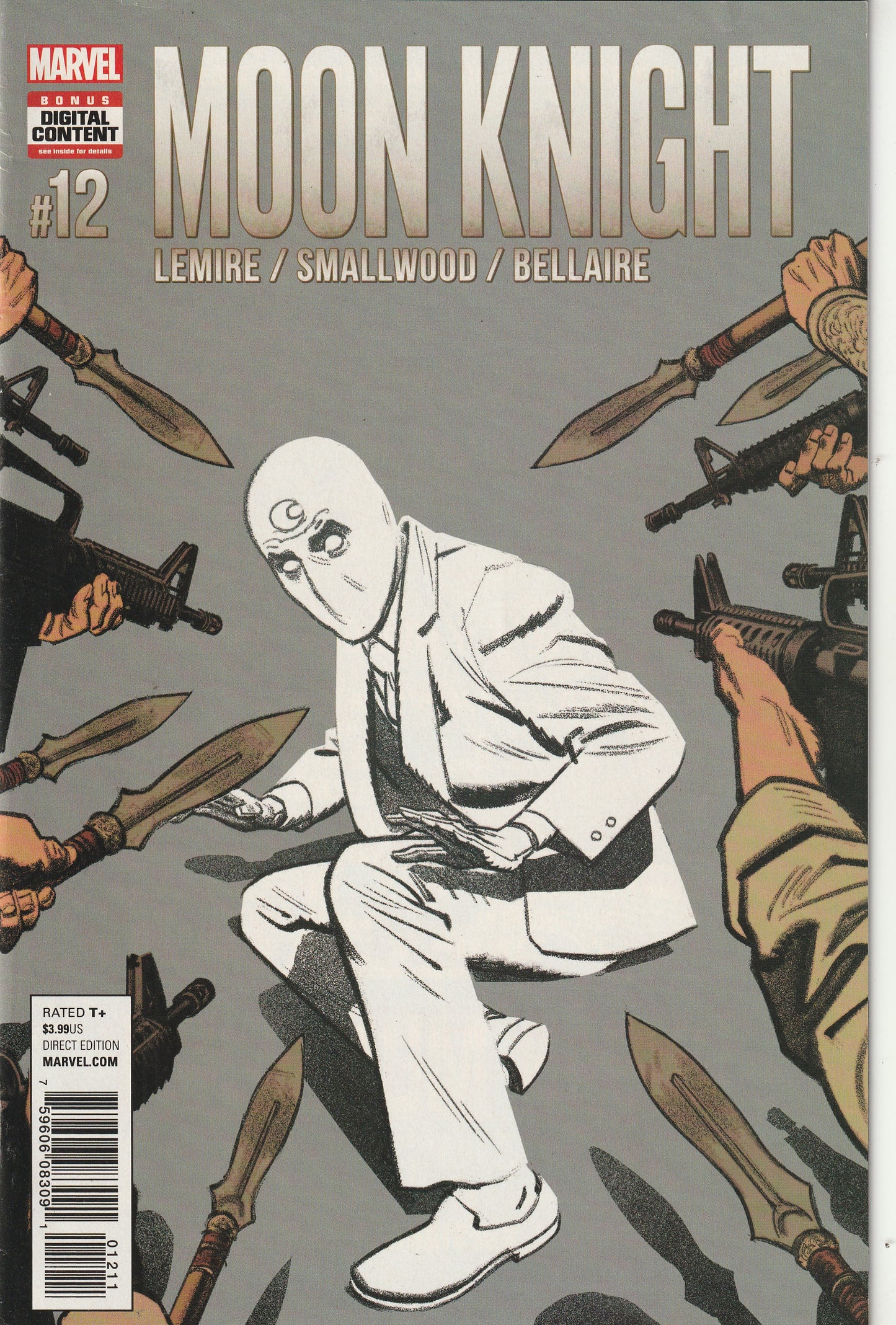 Moon Knight #12 (Vol 8, 2017) - Jeff Lemire