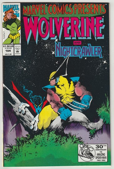 Marvel Comics Presents #104 (1992) - Wolverine, Nightcrawler, Ghost Rider, Dr. Strange