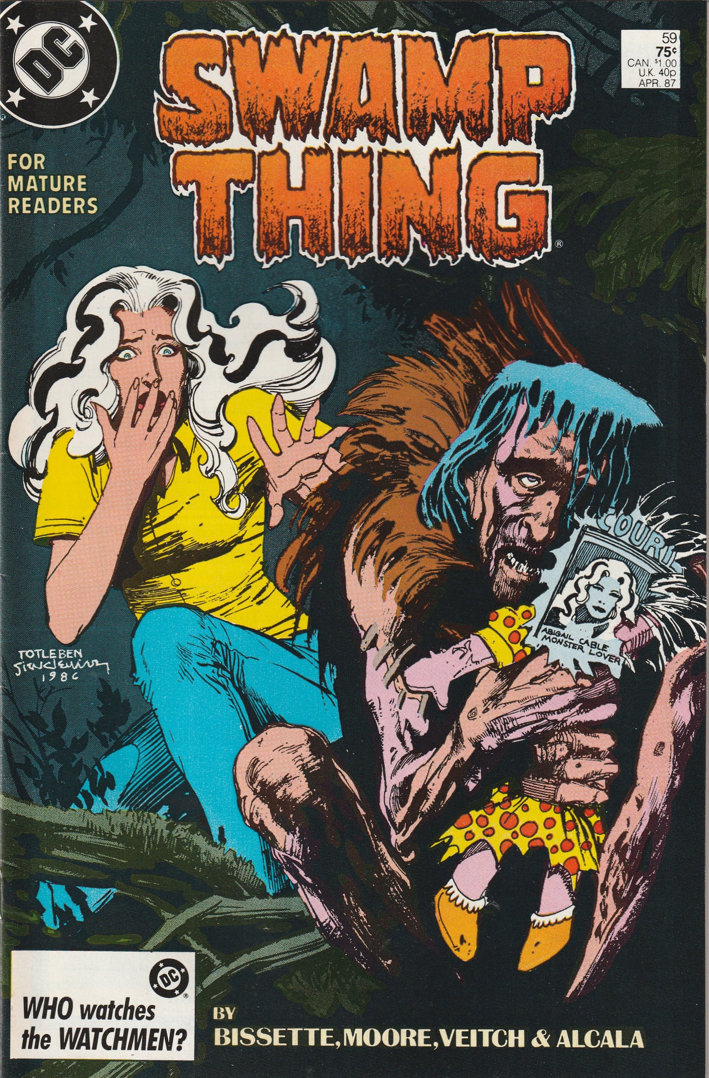 Swamp Thing #59 (Vol 2, 1987)