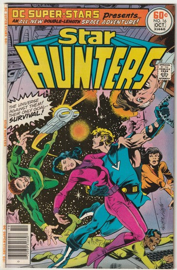 DC Super Stars #16 (1977) Star Hunters - 1st Appearance of the Star Hunters