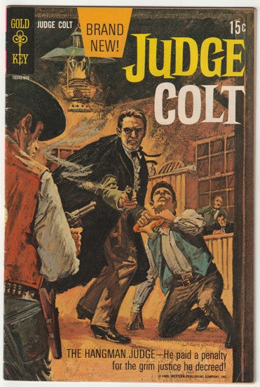 Judge Colt #1 (1969) - Painted cover