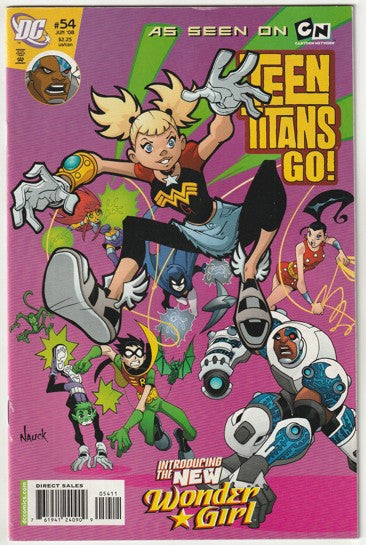 Teen Titans Go! #54 (2008) - 1st App New Wonder Girl