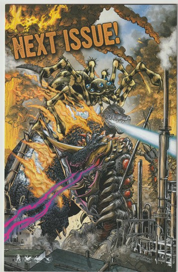 Godzilla Kingdom of Monsters #5 (2011) - Cover A by Eric Powell