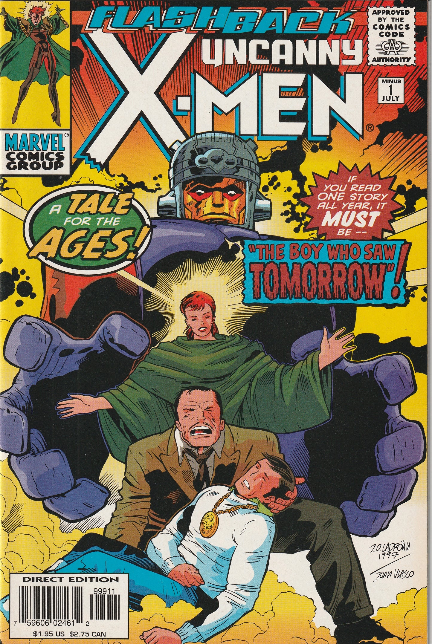 Uncanny X-Men #-1 (1997) - Flashback