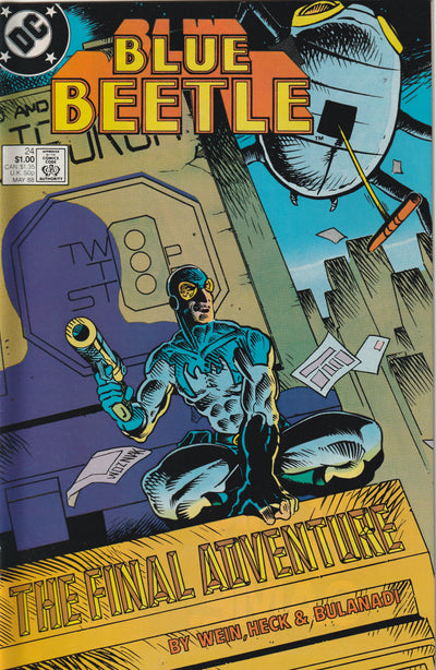 Blue Beetle #24 (1988) - Final issue of series