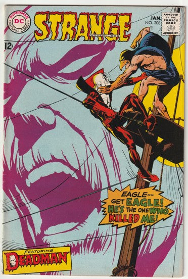 Strange Adventures #208 (1968) - Deadman, Neal Adams art