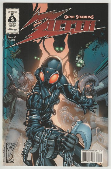 Gene Simmons' Zipper (2007-2008) - 6 issue mini series