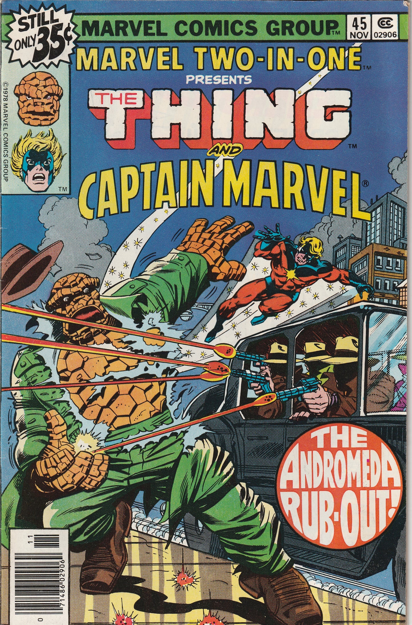 Marvel Two-in-One #45 (1978) - Captain Marvel