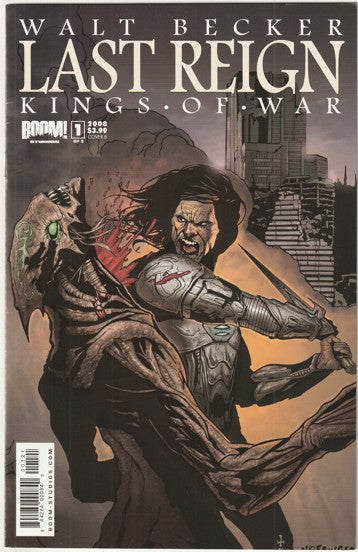 Last Reign: Kings of War (2008-2009) - 5 issue mini series