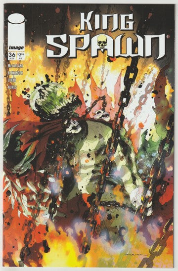 King Spawn #36 (2024) - Keron Grant Cover