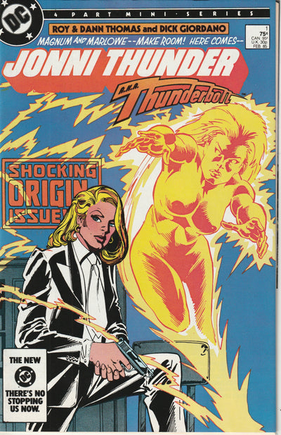 Jonni Thunder (1985) - Complete 4 issue mini-series