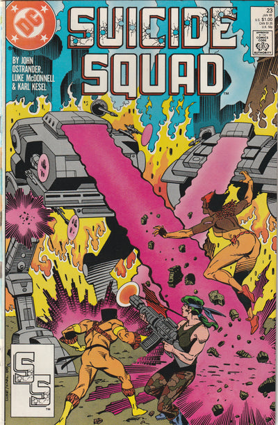 Suicide Squad #23 (1989) - 1st Appearance of Oracle (Barbara Gordon)