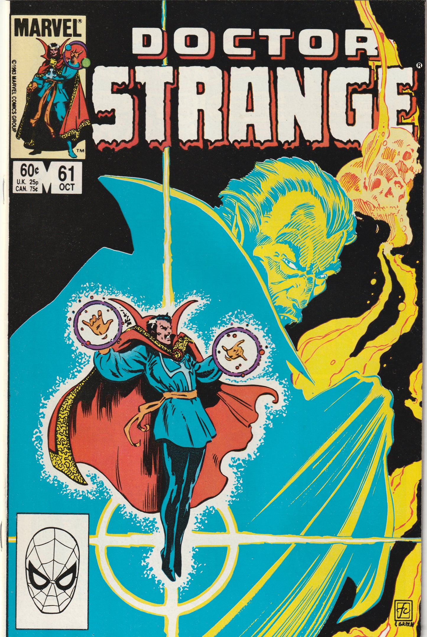 Doctor Strange #61 (1983) - Blade and Doctor Strange Meet for the First Time